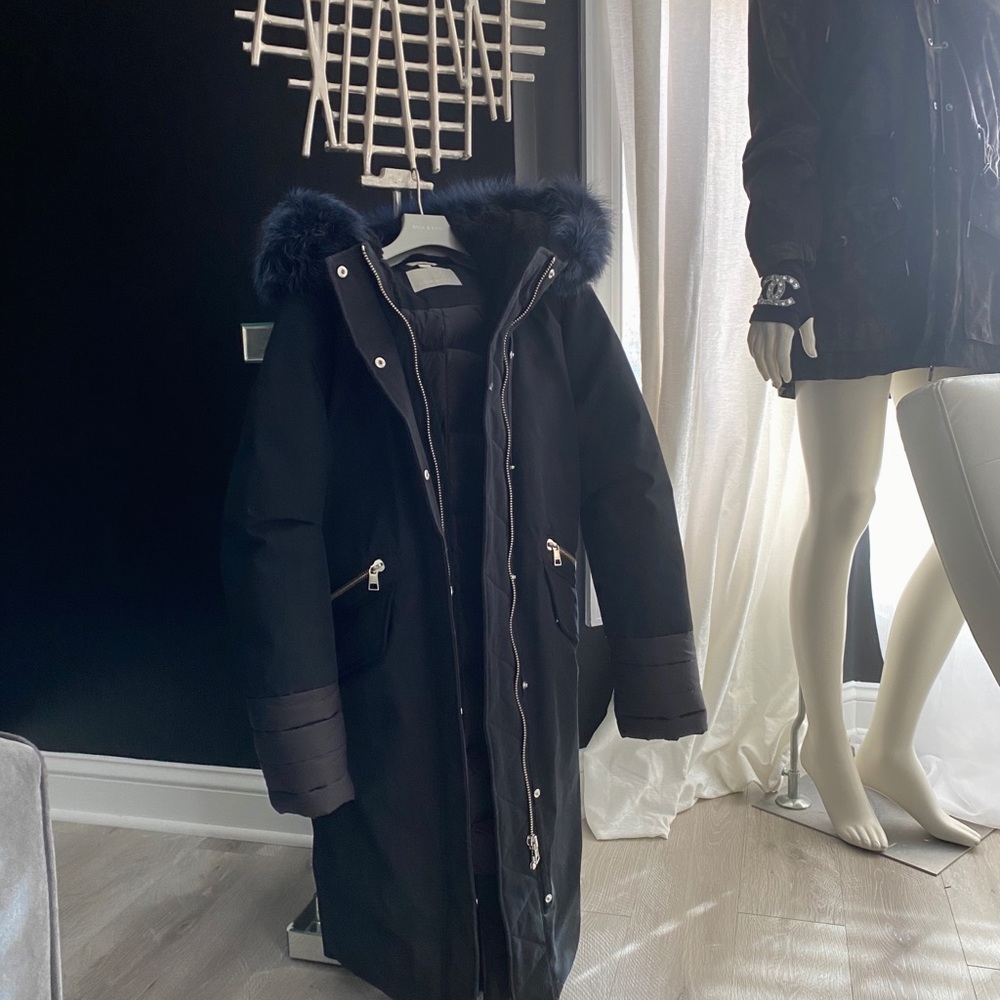 Soia &kyo fur parka jacket